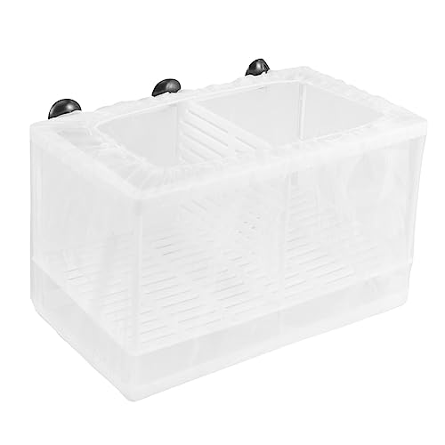 HAPINARY Box Luke Netzbox Aquarium Kindergarten Aquarium Zubehör Separator Aquarium Fisch Schildkröte Lebensraum Fischkoffer Betta Aquarium Mit Trennwand Fischzuchtkoffer von HAPINARY