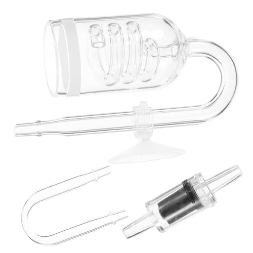 HAPINARY CO2 Diffusor Set Für Aquarien Effektiver Luftbubbler Für CO2 Anreicherung üßwasser Und Pflanzenbecken Hochwertiges Aquarienzubehör Für Gesundes Wasserleben von HAPINARY