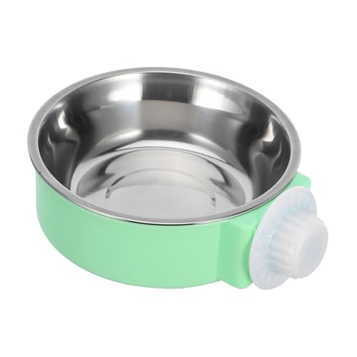 HAPINARY Futternapf für Haustiere pet Supplies Dog Food Bowl Katzen Futternapf Hundehütte Wassernapf Wasserspender für Welpen Vogelkäfige Lebensmittel Hundefutter Futternapf für Hunde Green von HAPINARY