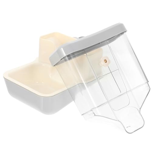 HAPINARY Futterstelle für Kaninchen Bahnhof Schüssel Essen automatisierte futterspender für kleintiere Automatic pet Feeder Futterbehälter für Kaninchen Futterspender für Kaninchenfutter pp von HAPINARY