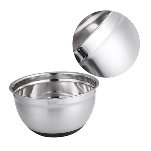 HAPINARY Geschirr für Hunde Hund wassernapf Hundefutter Hundeboxen Hundenapf Futternapf für Hunde edelstahlschüsseln pet Bowl Schüssel für Haustiere Haustiernapf aus Edelstahl Silver von HAPINARY