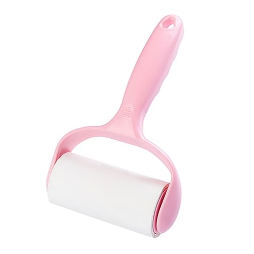 HAPINARY Haar Aufkleber Rolle Carpet Cleaner Lint Roller Vakuum Flaum Auto entlüften Schaber Haustier Entferner Nachfüllungen Rolle klebrige Rolle Fusselkleberolle Haar klebrige Rolle Rosa von HAPINARY