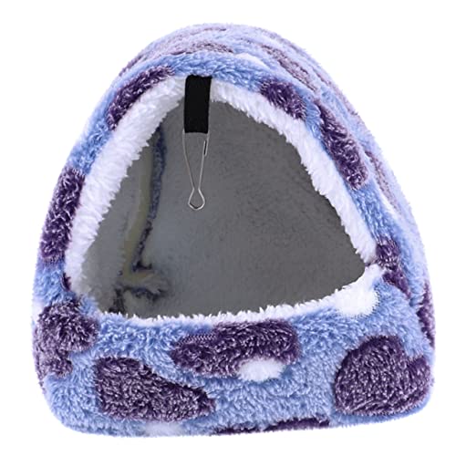 HAPINARY Hängematte für Hamster Hängematte für Haustiere Käfigzubehör Hamster hängematte Hamster häuschen Schlafsack Hasenkäfige Winterhängebett für Hamster hängende Winterhängematte von HAPINARY