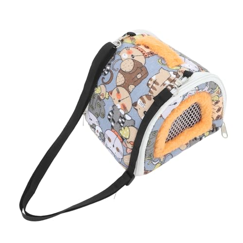 HAPINARY Hamster Aus Tasche Hundekotbeutel Kleine Hundereisetasche Kleiner Hundetransporter Hundetragetaschen Für Kleine Hunde Katzentransporter Hamsterträger Hamstertasche Auto Colorful von HAPINARY