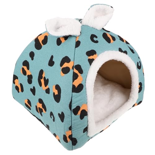 HAPINARY Hamsternest Häschen Warmes Bett Hamsterhaus Für Den Haushalt Dekorative Hamsterhütte Warme Hamsterhütte Zartes Chinchilla- Schöne Hamsterhütte Kleine Hamsterhütte Flanell von HAPINARY