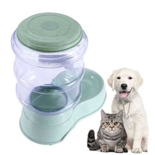 HAPINARY Haustierbedarf pet Feeder automatischer futterspender Haustierfutterautomat Haustierfutterspender Hund Katzenfutter Getränkespender für Haustierfutter Futterautomat für Hunde von HAPINARY