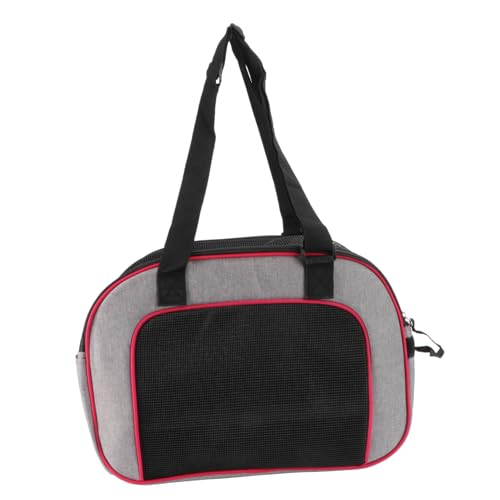 HAPINARY Haustierhandtasche Katzentasche Hund Tragetasche Lebensmitteltragetasche Hund Taschenbücher Reisetasche Für Haustiere Hundetragetasche Reisetasche Für Hund Haustiertasche Rot von HAPINARY