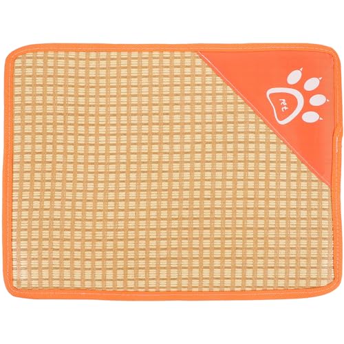 HAPINARY Haustiermatte haustierbett pet Bed katzenliege Dog Bed hundbetten Hundebett Katze sommerbett Kühlbett für Hunde Haustier-Schlafkissen für den Innenbereich rutschfeste Unterseite von HAPINARY