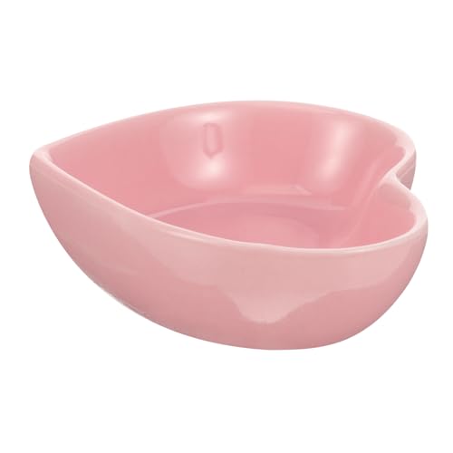 HAPINARY Haustiernapf hamsterzubehör Hamster zubehör keramikschüssel pet Bowl Hamster Futter Zubehör Katzennapf Katzennäpfe Katzenfutterteller Keramiknäpfe für Haustiere Rattenschüssel Rosa von HAPINARY