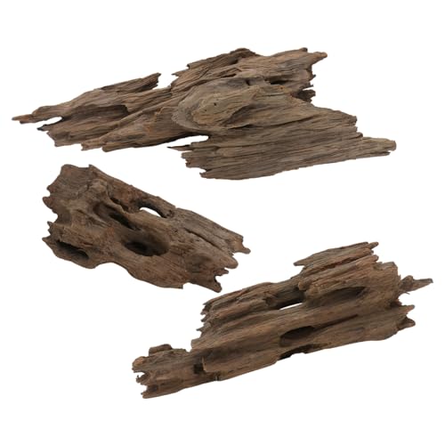 HAPINARY Hollow Tree Trunk Aquarium Dekoration Natürlicher Holzversteck Für Garnelen Und Fische Packung Vielseitiges Habitat Für Aquarien Und Aquaristik Zubehör von HAPINARY