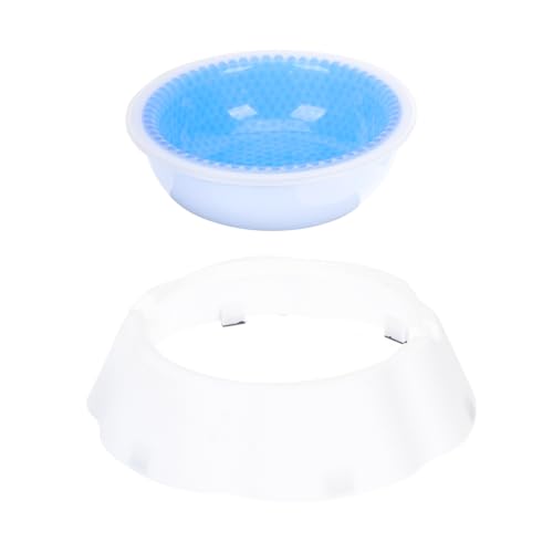 HAPINARY wassernapf wasserspender für Hunde kühlschüssel pet Water Bowl Haustiere präsentieren Trinkbehälter für Haustiere Wasserschale kaltes Hundenapf Trinkschale pp von HAPINARY