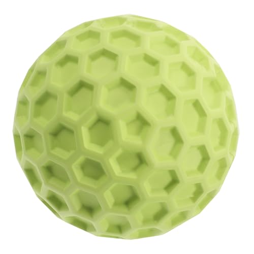 HAPINARY Hundespielzeugball Kleine Bälle Für Hunde Beißspielzeug Für Welpen Hundebälle Für Aggressive Kauer Welpenbälle Für Kleine Hunde Kicherball Für Hunde Welpenball Gummi Light Green von HAPINARY