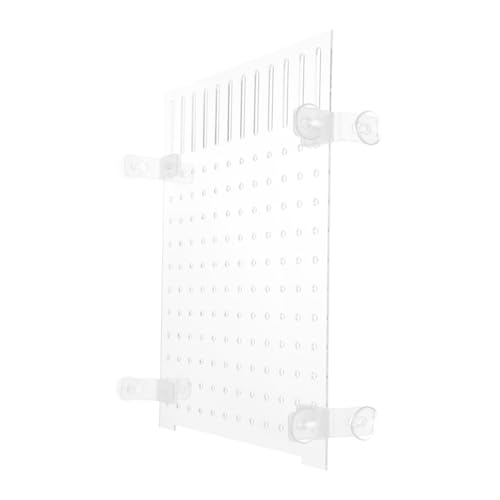 HAPINARY Isolationsplatte für Fischbecken Trennwand-Aquarium ablösbare Etiketten Paletten-Aquarium Aquarium Trennwand Fischtank Divider Isolationsplatine Aquariumgitter Acryl Transparent von HAPINARY