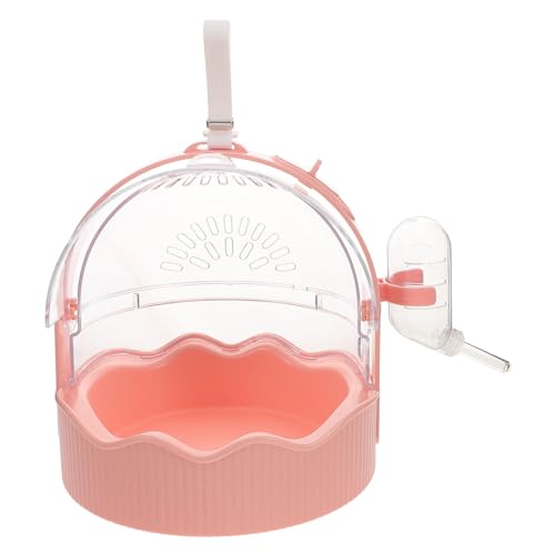 HAPINARY Tragbarer Hamster Transportkäfig Mit Wasserflasche Für Kleine Haustiere Geeignet Für Hamster Kaninchen Vögel Und Meerschweinchen Sicher Und Robust Für Reisen HAPINARY Tragbarer Hamster Transportkäfig Mit Wasserflasche Für Kleine Haustiere Geeignet Für Hamster Kaninchen Vögel Und Meerschweinchen Sicher Und Robust Für Reisen von HAPINARY