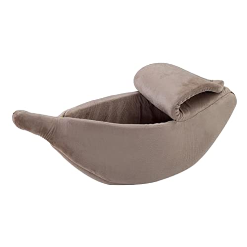 HAPINARY Katze Couchbett Bananenbett Für Hunde Hund Warme Matte Haustier Warmes Bananen-hundebett Bananen Hundebett Katzenbett Katzenhäuser Für Wohnungskatzen Winter Katzensofa von HAPINARY