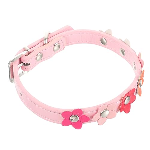 HAPINARY Katzenhalsband Welpenhalsband Verstellbares Hundehalsband Geschmeidiges Hundehalsband Tragbares Hundehalsband Pu Halsband Für Hunde Hundehalsbänder Verstellbares Halsband von HAPINARY