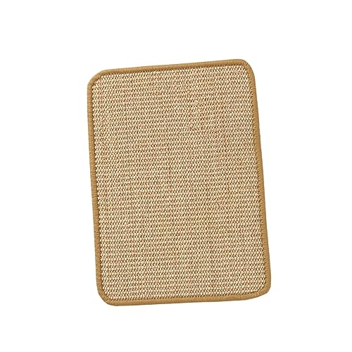 HAPINARY Katzenkratzmatte 30x40cm Aus Sisal Langlebige Kratzmatte Für Katzen Ideal Zum Kratzen Und Praktisches Haustier Zubehör Für Glückliche Katzen von HAPINARY