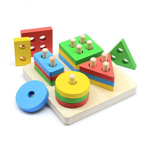 HAPINARY Kaninchen-Trainingsspielzeug Hasenspielzeug aus Holz Kinder rätsel Kinderspielzeug Vogeltrainingsspielzeug Vögel Puzzle-Spielzeug Papagei Nahrungssuche Baby von HAPINARY