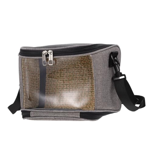 HAPINARY Kleintier-Schultertasche tragbar Kiste Hund Träger Haustiertasche mit Loch Reisetasche für Hamster Outdoor-Hamstertasche meerschweinchen Reisetasche Hasen-Tragetasche Oxford-Stoff von HAPINARY