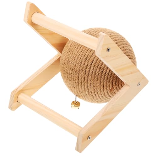 HAPINARY Krallenspielzeug Für Haustiere Kratzbaum Kratzball Für Katzen Kratzpads Für Katzen Kätzchen Interaktives Spielzeug Klauenmaschine Spielzeug Katzenkratzer Für Den Boden Sisal von HAPINARY