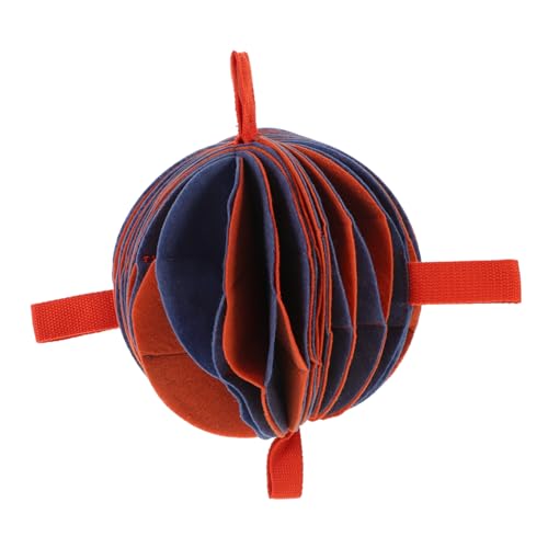 HAPINARY Kugel fehlt Interactive Dog Toys knete hundefutter Hundesnack Spielzeugbälle für Hunde kleine quietschende Hundebälle Futterspender für Welpen Hundespielzeug Polyester von HAPINARY