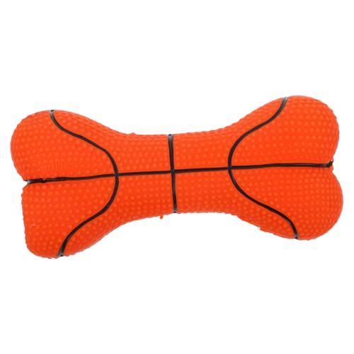 HAPINARY Kauspielzeug-Set Für Hunde Aus Latex Quietschender Basketball Für Welpen Und Haustiere Interaktives Apportierspielzeug Mit Quietscher Für Die Bewegung Von Haustieren von HAPINARY