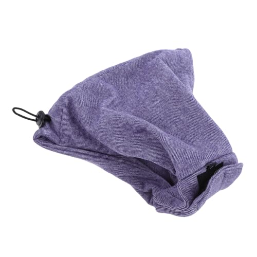 HAPINARY Ohrenschützer für Hundehalsbänder hundekleidung hundezubehör Hundeohren Schutz hundebekleidung Hundeohrhaube Gehörschutz für den Kopf eines Hundes Hundeohren-Schal Polyester Violet von HAPINARY