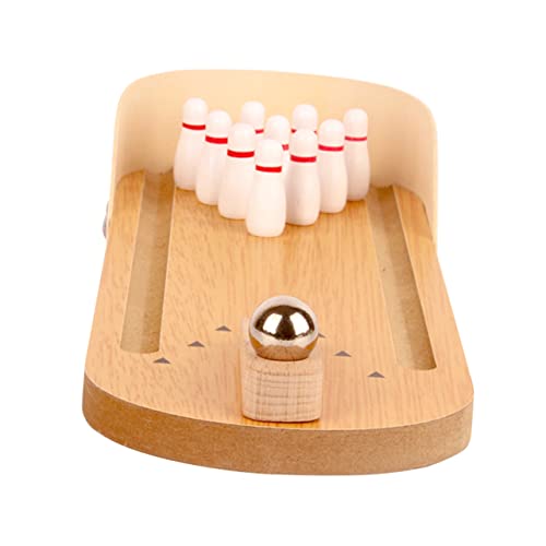 HAPINARY Pädagogisches Vogelbowling Hamster Bowlingspielzeug Sprechendes Kaktusspielzeug Puzzle Zur Vogelsuche Haustier Aufblasbare Spiele Kegeln Für Hundespielzeug Hölzern von HAPINARY