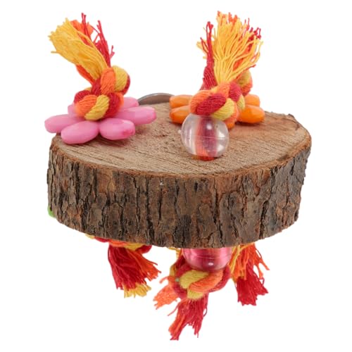 HAPINARY Papagei Kauspielzeug Papageienbissspielzeug Kauspielzeug für Vögel Spielzeug zur Vogelsuche Bird Toys papageienspielzeug Zubehör für Vogelkäfige Kauspielzeug für Papageien hölzern von HAPINARY