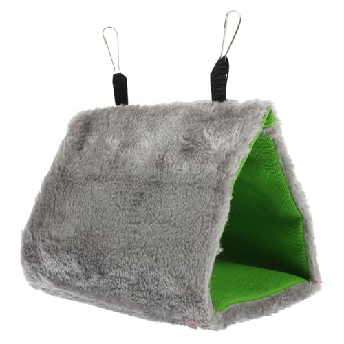 HAPINARY Parrot Hammock Für Vögel Weiche Und Bequeme Hängematte Aus Plüsch Als Schlafplatz Für Papageien Sittiche Und Andere Haustiervögel Einfache Installation Mit Doppelten HAPINARY Parrot Hammock Für Vögel Weiche Und Bequeme Hängematte Aus Plüsch Als Schlafplatz Für Papageien Sittiche Und Andere Haustiervögel Einfache Installation Mit Doppelten von HAPINARY