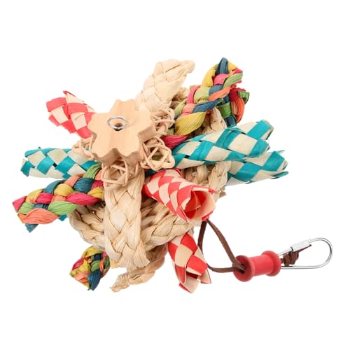 HAPINARY Papageien Spielzeug Bunte Kauspielzeuge Aus Und Holzmaterial Für Vögel Als Zubehör Im Vogelkäfig Fördert Spiel Und Bewegung Für Sittiche Und Nymphensittiche HAPINARY Papageien Spielzeug Bunte Kauspielzeuge Aus Und Holzmaterial Für Vögel Als Zubehör Im Vogelkäfig Fördert Spiel Und Bewegung Für Sittiche Und Nymphensittiche von HAPINARY