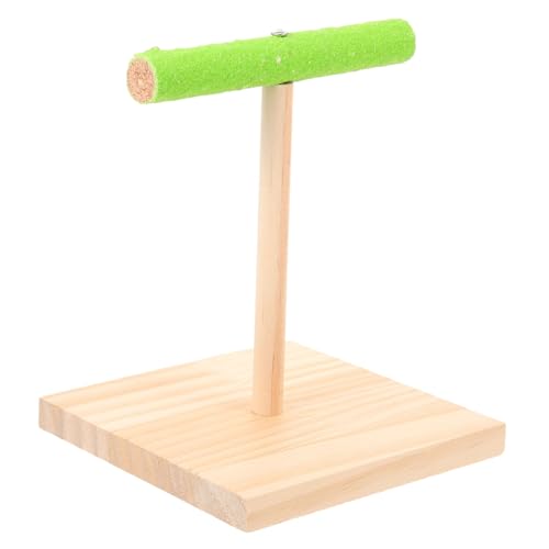 HAPINARY Vogel-Spielständer Papageien-Sitzstangen für den Käfig tragbarer Tisch-Vogel-Spielständer interaktive Vogelkäfig-Sitzstange für Aras von HAPINARY