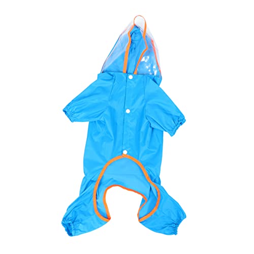 HAPINARY Regenmantel für Haustiere Warnschutz Regenjacke hundepullover hundepulli Regenponcho Kleider Atmungsaktive Welpenkleidung wasserdichte Kleidung für Hunde Hündchen Ladenbesitzer TPU von HAPINARY