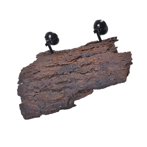 HAPINARY Creeper Ruheunterlage Realistisches Baumrindendekor Für Aquarien Eidechsen Schildkröten Aquarium-Ornament Cup-pad Zum Ausruhen Von Haustieren von HAPINARY