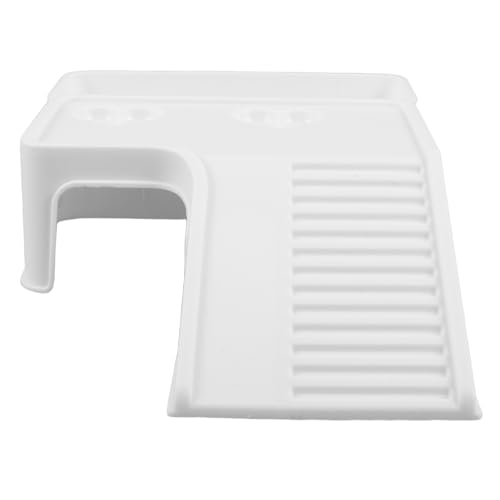 HAPINARY Schildkrötenversteck Plattform für Schildkrötenbecken Zubehör für Reptilien große Plattform zum Sonnenbaden für Schildkröten Dekorationen für Schildkrötenpanzer Plastik Weiß HAPINARY Schildkrötenversteck Plattform für Schildkrötenbecken Zubehör für Reptilien große Plattform zum Sonnenbaden für Schildkröten Dekorationen für Schildkrötenpanzer Plastik Weiß von HAPINARY