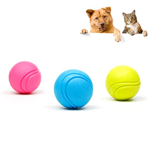 HAPINARY interaktives Spielzeug knete Spielzeug tenissbäle tenissbal hundspielzeug Tennis bälle selbstbewusstsein Spielzeuge Kauspielzeug für Hunde kaubälle für Hunde Haustier Kauball von HAPINARY