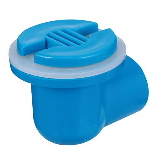 HAPINARY Starker Entladungsanschluss Für Aquarien Einziehbar Fisch Ende Umsteller Kanal Rohre Ventil Kolben Wasserhahnverlängerung Düse Teich Luft Tank Adapter Haken Kanister Loch Blue PVC von HAPINARY