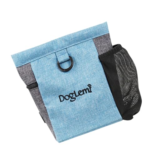 HAPINARY Training-tierfutterbeutel Tasche Bausatz Welpenkiste Zubehör Für Hundekisten Hundeträger Haustier-geldbörse Leckerlibeutel Für Das Hundetraining Snack-Food-träger Blue von HAPINARY