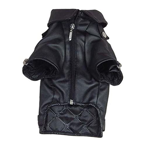 HAPINARY Welpenjacke mit Reißverschluss hundemantel Dog Raincoat Kleidung für Hunde hundekleidung Hundejacken für große Hunde Reflektierende Hundejacke Haustierbekleidung Hund wintermantel von HAPINARY