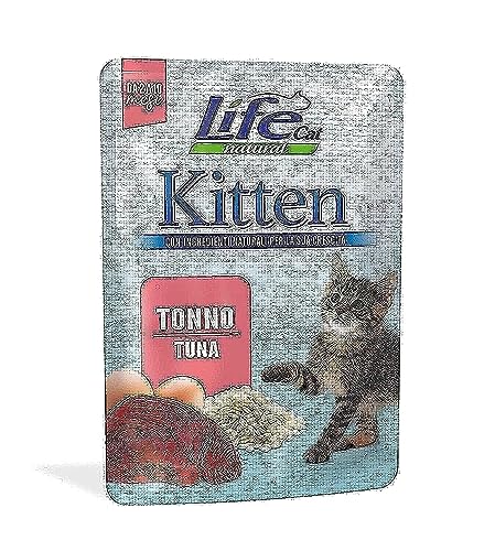 Life Cat Natural Kitten Thunfisch, Beutel 70g von HAPIPET