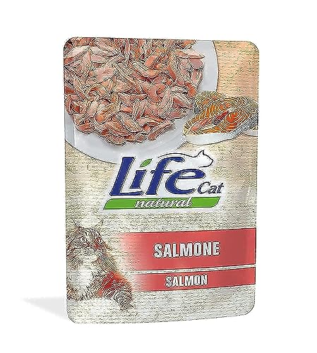 Life Cat Natural Lachs, Beutel 70 g von HAPIPET