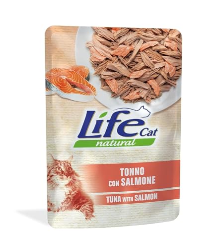 Life Cat Natural Thunfisch mit Lachs, Beutel 70g von HAPIPET