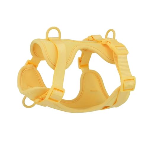 Wasserdichtes Nylon-Hundegeschirr, Outdoor-Walking-Training, Hundegeschirr, Modischer Brustgurt Für Haustiere, Verstellbares Haustiergeschirr, Geeignet Für Kleine Und Mittelgroße Hunde,E,XS von HAQEPO