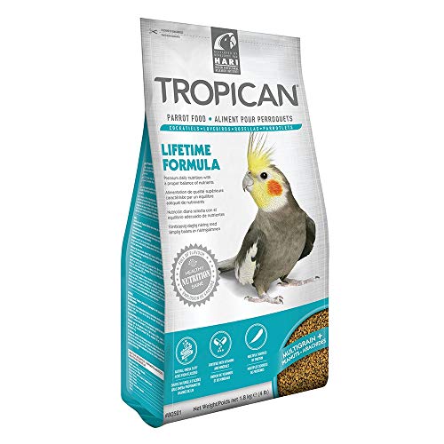 Hari Tropican Nymphensittich Lifetime Granulat, 1,8 kg von HARI