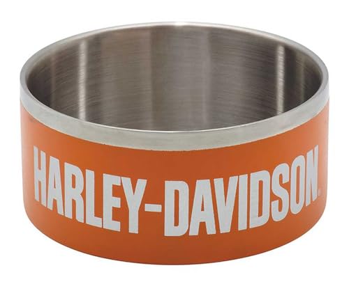 Harley-Davidson Doppelwandiger isolierter Edelstahl-Hundenapf Haustier Wassernapf von HARLEY-DAVIDSON