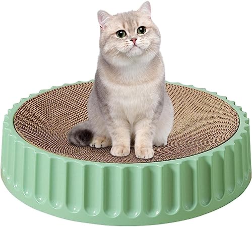 Kratzbrett für Katzen, Kratzbrett rund hohe Dichte für Kratzbäume und Möbel, Katzenmöbel für Katzen im Innenbereich, die schlafen (Size : 1) von HAVERN