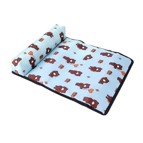 HAVLOC Haustier Hund Kissen Kühlmatte Pad Sommer Hunde Katzen EIS Seide Kühldecke Kissen Haustier Sofa Zubehör von HAVLOC