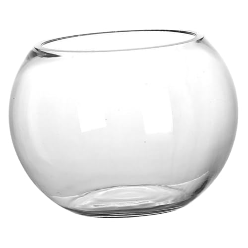 HAWILLOSCH Klares Fischglas Aquarium Für Goldfische Kleines Tisch Aquarium Aus Hochwertigem Glas Ideal Für Dekoration Und Aquaristik Transparentes Design Fassungsvermögen von HAWILLOSCH