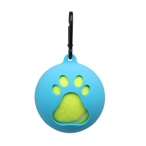 Leichter Tennisballhalter mit Hundeleinen-Befestigung, freihändige Haustierball-Abdeckung, tragbarer Tennisball-Clip, freihändige Haustierball-Abdeckung, flexibel und langlebig von HDKEAN