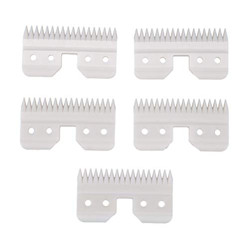 HDYS 18 ZäHne 5 Teile/Pet Clipper Keramik Bewegliche Klinge Standard A5 Klingen GrößE und Langlebig von HDYS